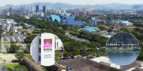 Kuala Lumpur skyline — gigapixel imaging by Fresnel (Setia Sky Residences)